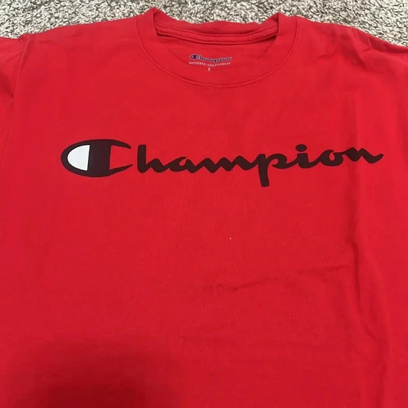 Men’s Red Champion Shirt - Picture 3 of 4